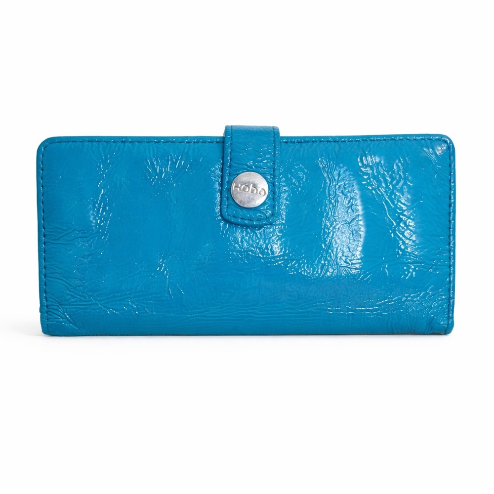 *SOLD*HOBO Turquoise Leather Wallet